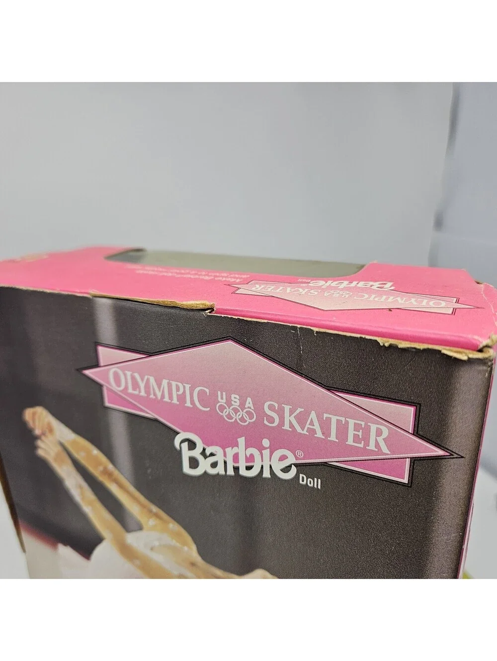 Licensed Collectible Barbie Doll '98 Nagano Olympic USA Skater African American